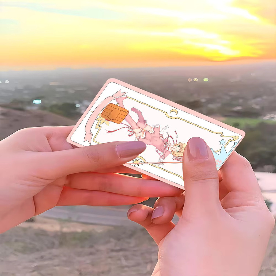 Card Captor Sakura, Anime-Bank-Kreditkarten, Buspass-Aufkleber, Set - Bild 2