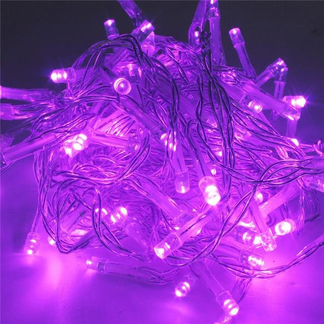 KUALOOL LED Lichterkette Outdoor Wasserdicht mit 300 LEDs in Multicolor, 30 m Länge für Hochzeit, Weihnachten und Party - Bild 1