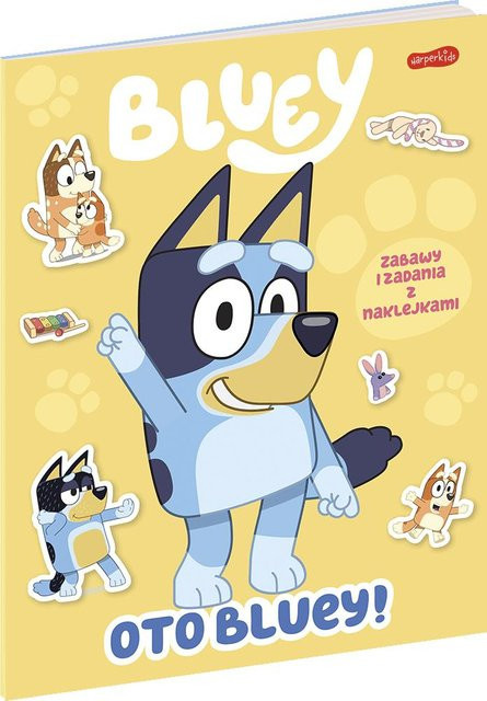 Hier ist Bluey! Spiele und Aufgaben mit Stickern, Broschiert - Bild 1