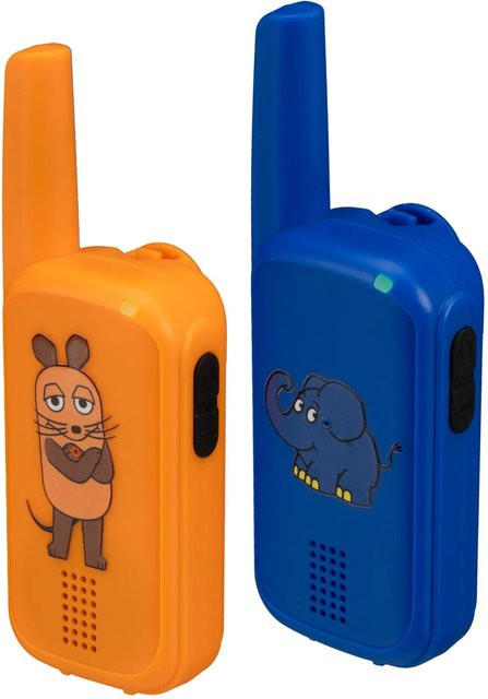 DieMaus Walkie-Talkies 2er Set Blau-Orange - Bild 1