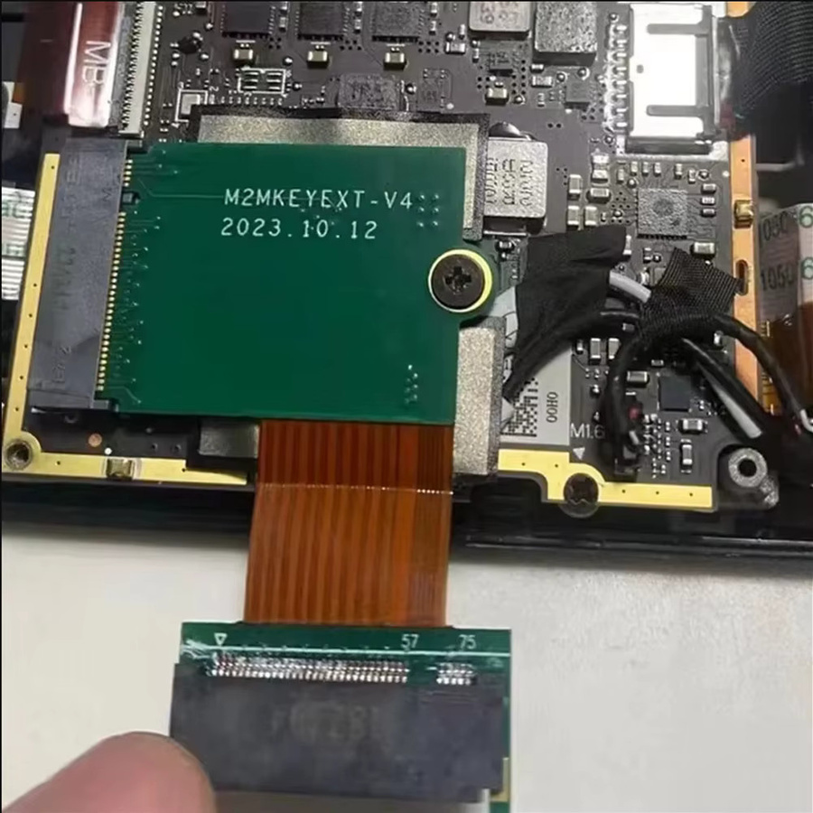 NVMe PCIe 4.0 SSD Adapter Board für Steam Deck zur Aufrüstung von 2230 auf 2280 M.2 Solid State Festplatten - Bild 2