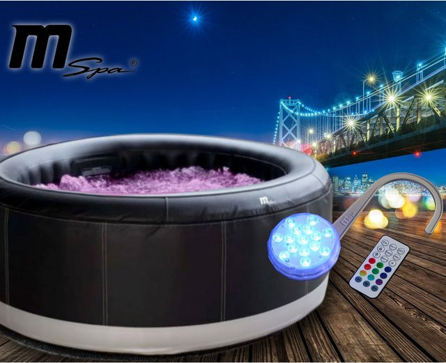 MSpa Whirlpool Premium CAMARO P-CA063 aufblasbarer Outdoor Pool für 6 Personen mit UVC-System, 138 Luftdüsen und LED-Beleuchtung - Bild 1