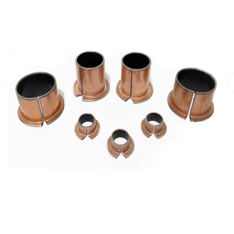 10 Stück WHOOPEE SF1-F selbstschmierende Kupferhülsenbuchsen mit Flansch aus Messing in Braun, Außendurchmesser: 20 mm und 22 mm, Innendurchmesser: 12 mm, 14 mm und 16 mm - Bild 2