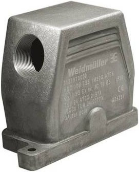 Weidmüller Steckergehäuse HDC 10B TSS 1M32G ATEX in Grau - Bild 1