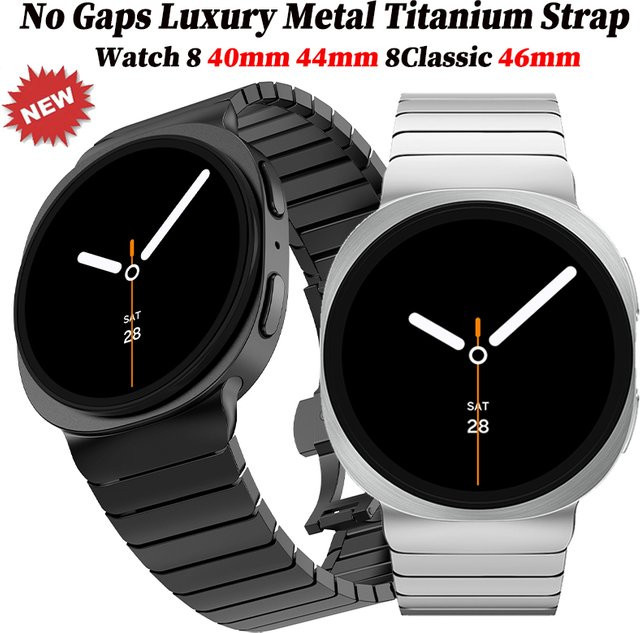 CHIICSMART Uhrenarmband Titan, Silber, Unisex - Bild 1