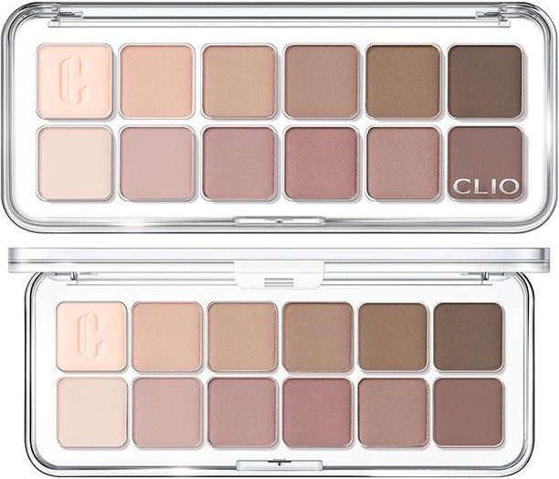 CLIO Pro Eye Palette Air, 03 Mute-Bibliothek, Puder, Matt, Unisex - Bild 1