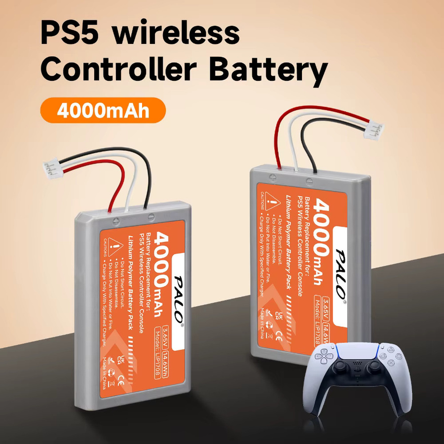 Sony PS5 DualSense Controller Akku 4000mAh wiederaufladbare Lithium-Ionen-Batterie für PlayStation 5 CFI-ZCT1J ZCT1W LIP1708 - Bild 3