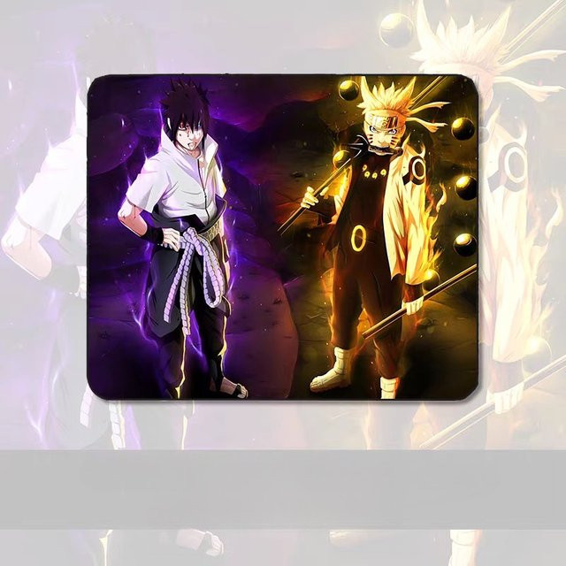 Bandai Anime Naruto Leder-Mauspad in Multicolour für Computer und Büro - Bild 1