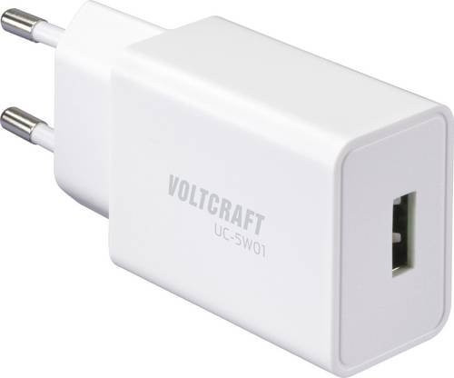 Voltcraft UC-5W01 USB-Ladegerät 5W mit 1x USB-A in Weiß - Bild 1