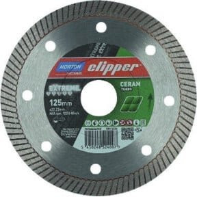 CLIPPER Diamant-Trennscheibe Extreme Ceramic von Saint-Gobain für Fliesen und Stein, Farbe: Grau, Durchmesser: 115 mm, Bohrung: 22,23 mm - Bild 1