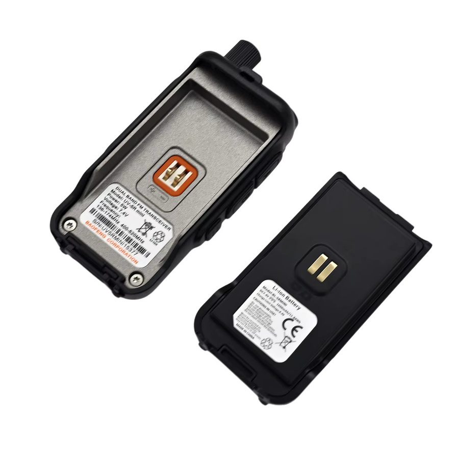 Baofeng BL-5Rmini Li-Ionen-Akku mit USB Typ C Ladeanschluss für UV5R Mini 5R-Mini Amateurfunk-Zubehör, Schwarz, 1600 mAh, 7,4 V, 11,84 Wh - Bild 4
