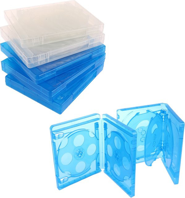 PlumHOME Schutzbox für PS4 und PS5 Discs sowie CD, DVD und Blu-ray zur sicheren Lagerung - Bild 1