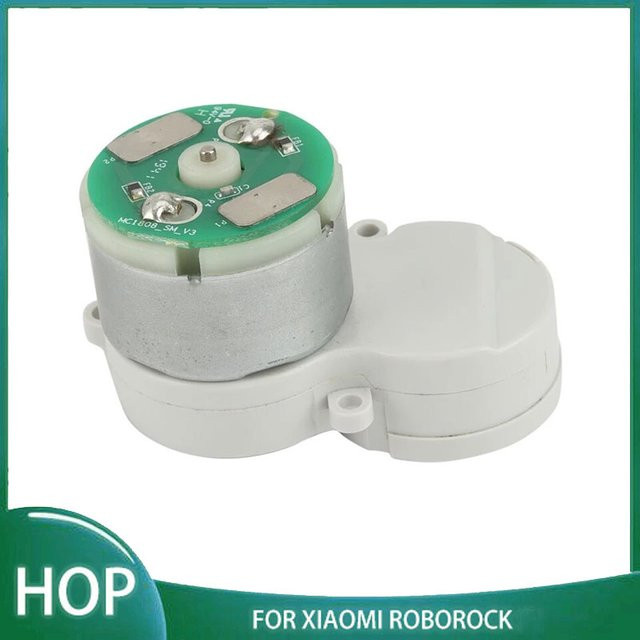 Seitenbürstenmotor für Dreame Roboter Modelle D9, D9 Pro, D9 Max, L10 Pro sowie Xiaomi 1C, X10, Mop2C in Grau und Weiß - Bild 1