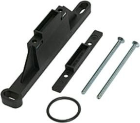 Riegler Wandkonsole für FUTURA in Schwarz mit 2 Schrauben und O-Ring, 3/8 Zoll - Bild 1