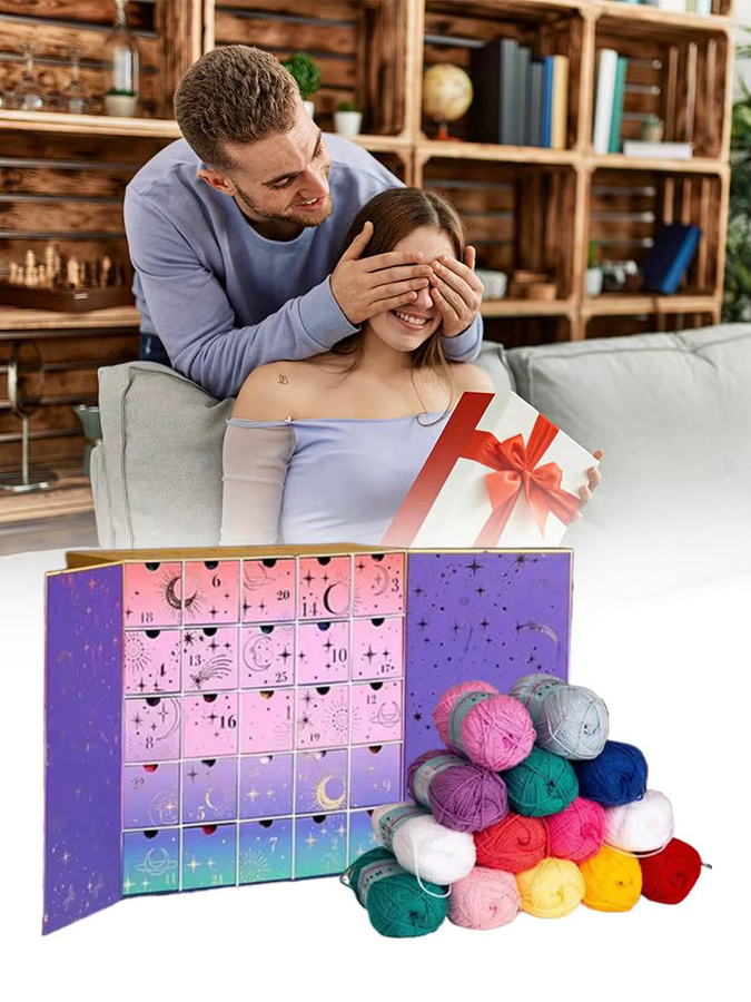Xmas Crochet Association Adventskalender 2025 mit 24 Tagen Weihnachtsgarn in Multicolor - Bild 4