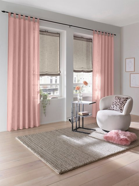 Heine Home Dekostore in Pink, semi-transparent, aus 100% Polyester - Bild 1
