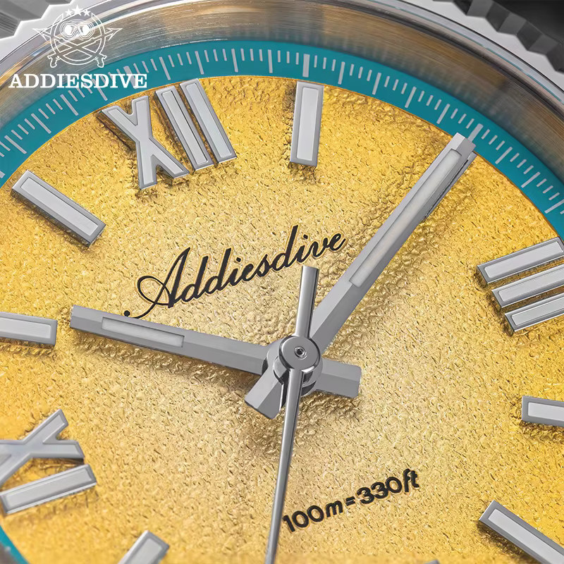 ADDIESDIVE Armbanduhr Edelstahl, Quarz, Bunt, Herren - Bild 4
