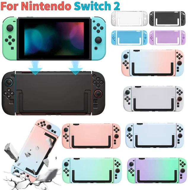 Nintendo Switch 2 Split Typ Schutzhülle mit integriertem Ständer und Anti-Scratch Cover Zubehör - Bild 1