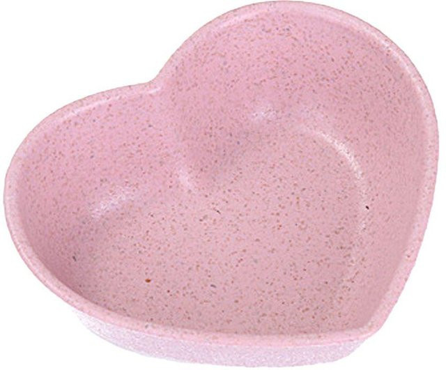 BC-Warm Home Schüssel in Herzform aus Kunststoff, Pink - Bild 1