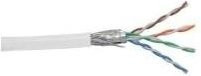 InLine Patchkabel Cat.5e SF/UTP AWG26 PVC, weiß, 100 m - Bild 1