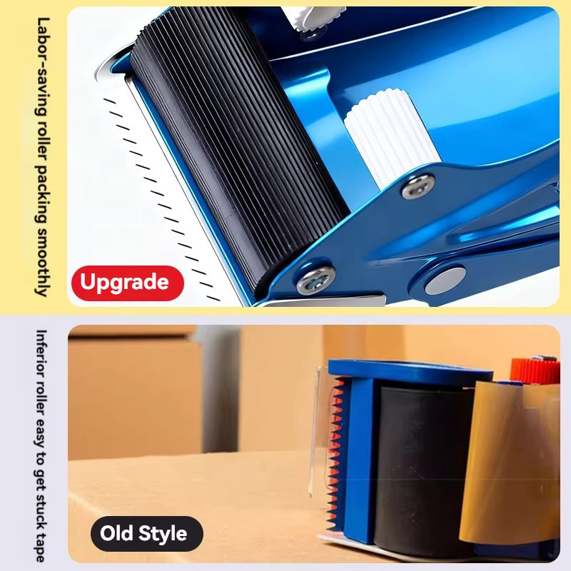 Praktischer Klebeband-Schneider von Rxpress Warehouse als transparenter Klebeband-Versiegler aus Metall und Kunststoff - Bild 4