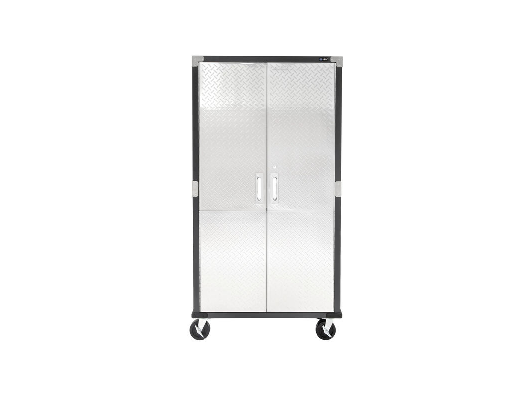 RIKTA ProLine Hochschrank mit Rollen aus Edelstahl, H 183 x B 91,4 x T 45,7 cm - Bild 2