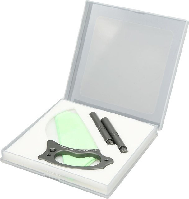 Andoer Handheld Split Diopter Filter mit Verlängerungsgriff und Weichzeichner Halbmond Flexor in White, 79mm - Bild 1