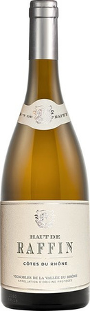 Haut de Raffin Weißwein Côtes du Rhône Bio, Viognier, Grenache Blanc, Marsanne, Roussane, 2025, trocken, 0,75 l