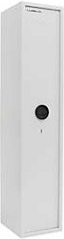 Rottner Waffenschrank Yukon Tresor aus Stahl in Lichtgrau, B: 30 cm, H: 145 cm - Bild 3