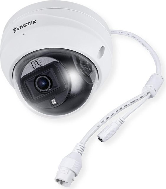 VIVOTEK FD9369 Fixed Dome Netzwerkkamera in Weiß mit 2MP Auflösung, 30fps, Smart IR 30M und Smart Stream III - Bild 1