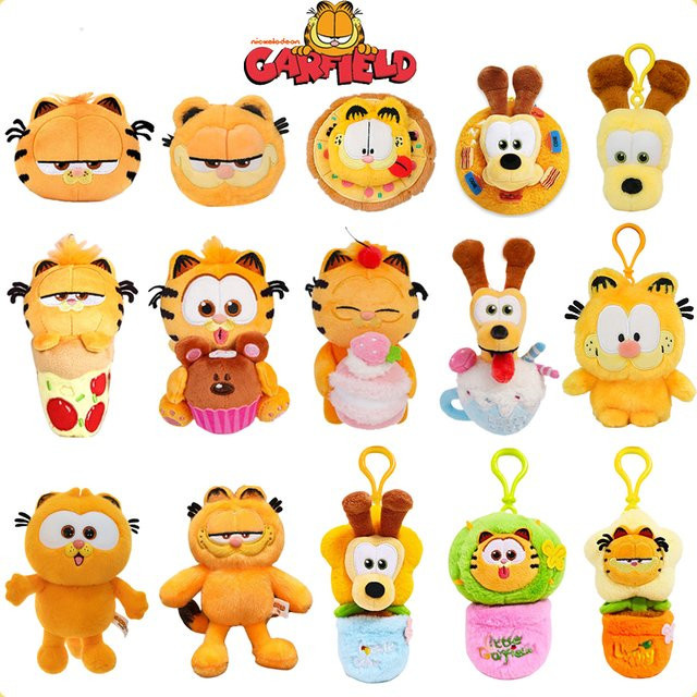Garfield Familien-Plüschtiere, Garfield-Katze, Plüsch / Textil - Bild 1