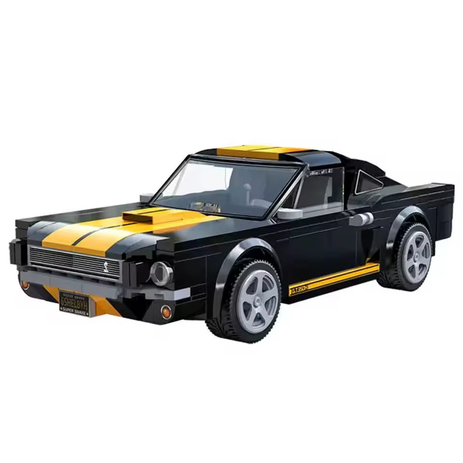 CADA Sportwagen-Bausteine GT350H 131 Abarth Astra V8 Rennfahrzeuge im Maßstab 1:24 Lernspielzeug aus Kunststoff - Bild 5