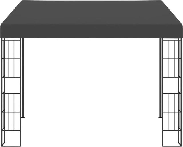 vidaXL Wand-Pavillon aus Stoff in Anthrazit B/T: 300 x 300 cm, Höhe: 262 cm - Bild 1