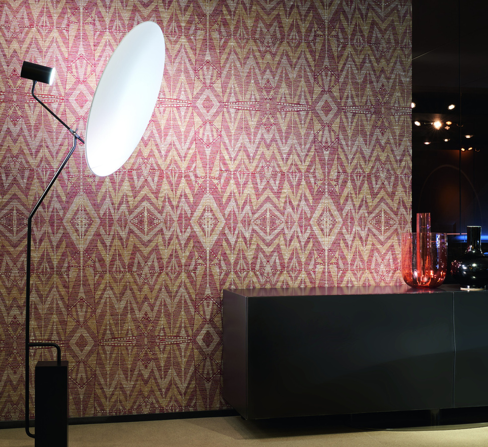 Arte Wallpaper Tribu 50530 mit abstraktem Ethnic-Design aus Textil - Bild 2