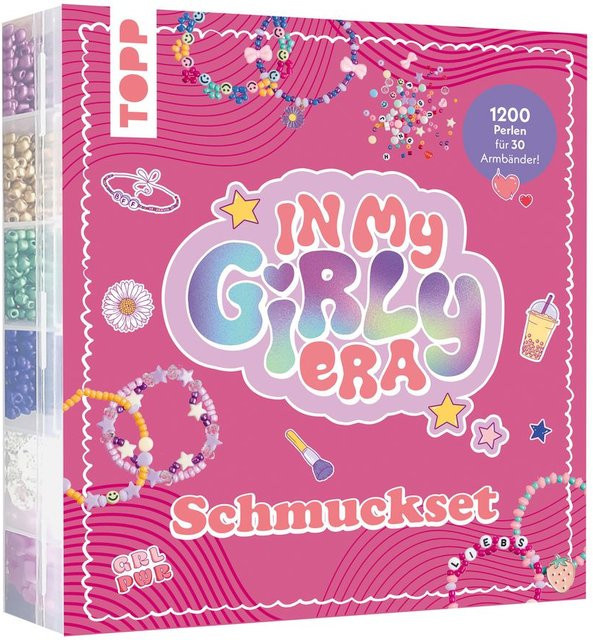 Topp Schmuckset In My Girly Era mit Perlen ab 10 Jahren - Bild 1