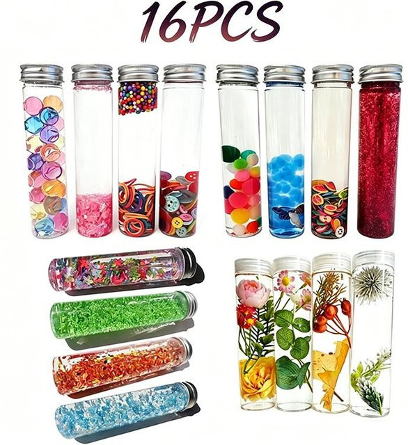 Binchi Fitness DIY Sensorikflaschen Material-Set, ab 3 Jahre - Bild 1