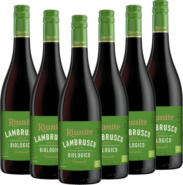 Riunite Lambrusco Rosso Bio Spumante lieblich 0,75 l - Bild 1