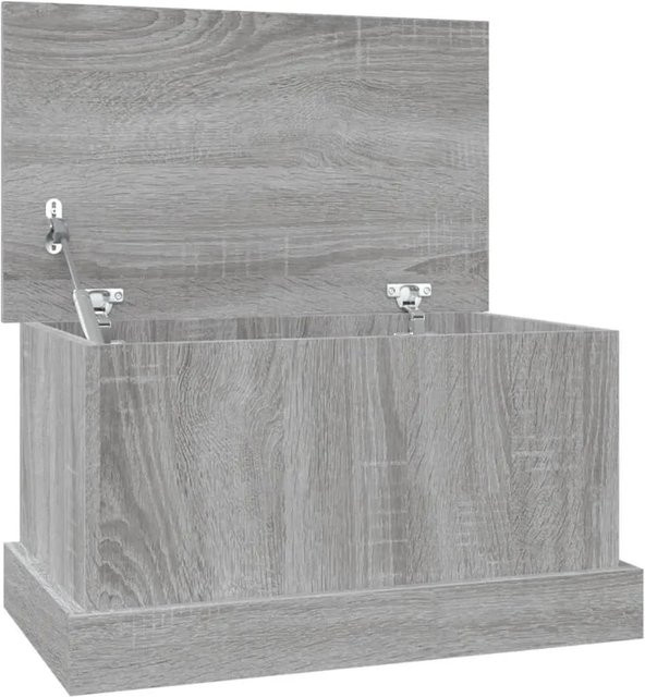 vidaXL Truhe in Grau Sonoma aus Holzwerkstoff, B/T/H: 50 x 30 x 28 cm - Bild 1