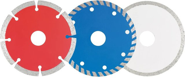 LUX-TOOLS 3-teiliges Diamant-Trennscheiben-Set für Fliesen in Multicolour - Bild 1
