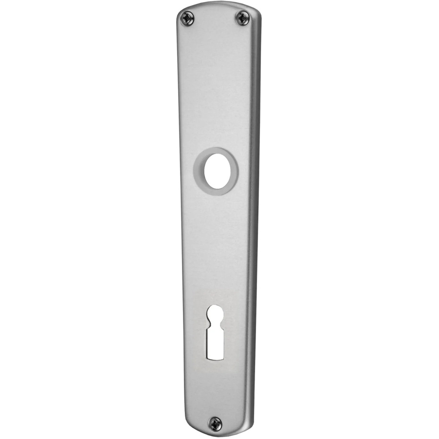AnsaPro Zimmertür-Langschilderpaar BB Iller aus Aluminium in Silber Natur - Bild 2