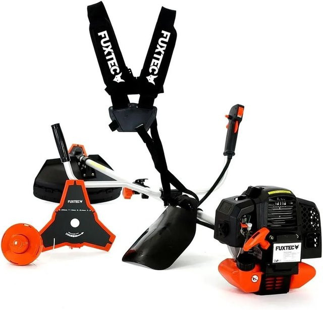 FUXTEC Benzin Motorsense Multitool 2in1 FX-MS152 in Schwarz-Orange mit 3 PS und Schneidkopf - Bild 1