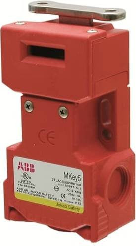 ABB MKEY5 Sicherheitsschalter in Rot aus Kunststoff - Bild 1