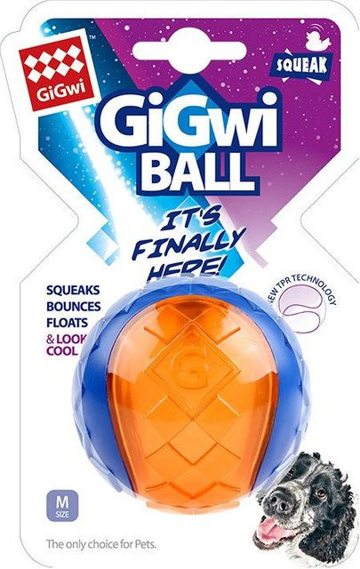 Gigwi G-Ball-Serie Interaktiver Hundeball Quietschball 2,5 Zoll - Bild 1