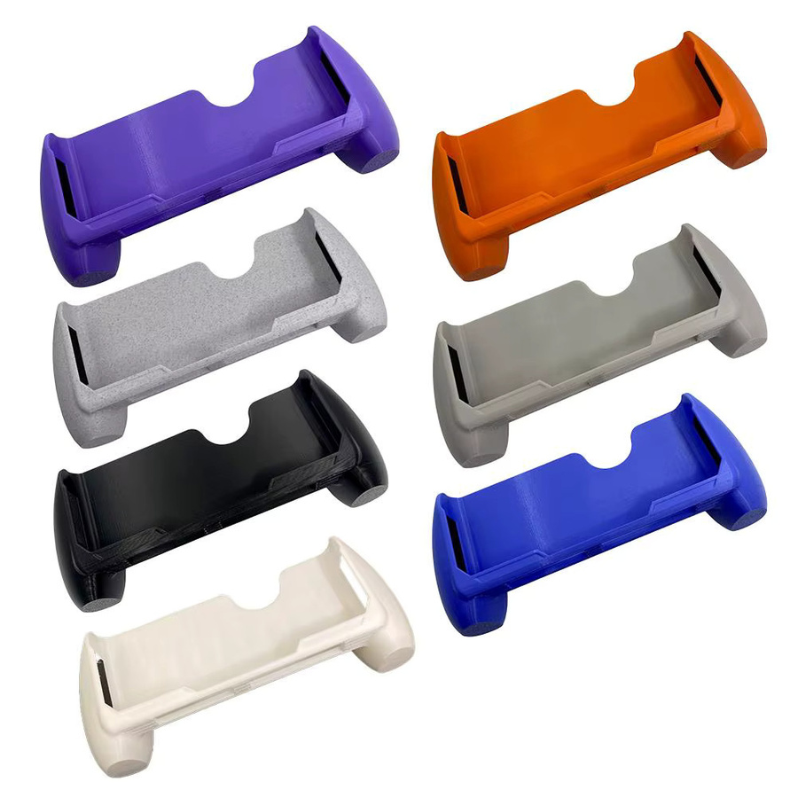 3D-gedruckter Griff für AYN THOR und Retroid Pocket Flip 2, Controller-Abdeckung und Ständer in Grau - Bild 2