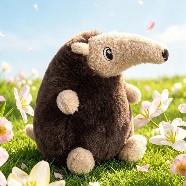 Yiran Health & Beauty Ameisenbär Puppe, Plüschtier, 19cm - Bild 1