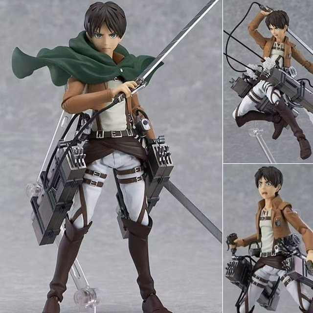 Bandai Attack On Titan Figma Actionfigur, Einzelfigur, Kunststoff - Bild 1