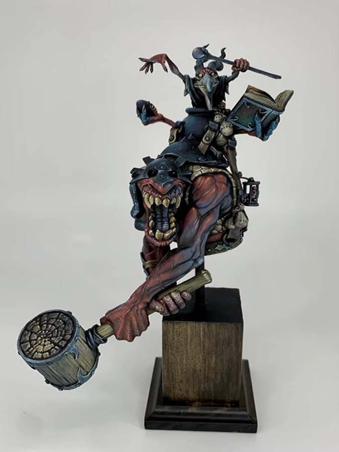 KIMERA Ancient Fantasy Man Warrior, Resin-Figuren-Miniaturmodellbausatz, unbemalt, 1/10 - Bild 1