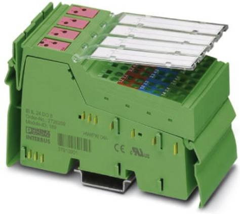 Phoenix Contact SPS-Erweiterungsmodul IB IL 24 DO 8-2MBD-PAC 2861687 in Grün, 24 V/DC - Bild 1