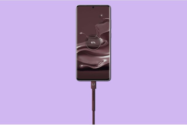 Fresh N Rebel USB-C auf USB-C Kabel in Purple, Länge: 2,0 m - Bild 1