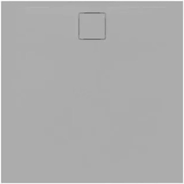 Swiss Aqua Technologies Duschwanne Quadratisch aus Mineralguss in Grau, B/T: 90 x 90 cm, Höhe: 3 cm - Bild 1